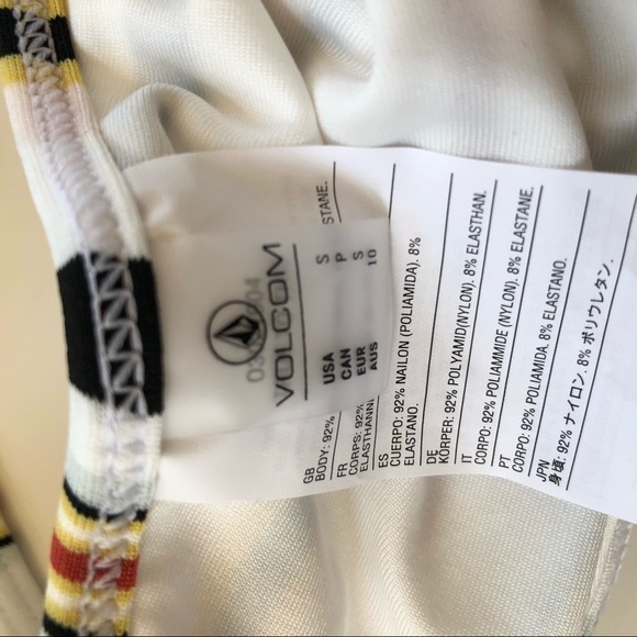 NWT Volcom “That’s Stripe” One-piece Swimsuit - Picture 10 of 10